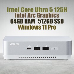 ASUS NUC 14 Pro Plus NUC14RVSU5 Core Ultra 5 125H 64GB 512GB Win11