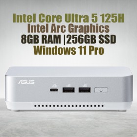 ASUS NUC 14 Pro Plus NUC14RVSU5 Core Ultra 5 125H 8GB 256GB Win11 ASUS NUC 14 Pro Plus NUC14RVSU5 Core Ultra 5 125H 8GB 256GB Win11