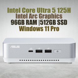 ASUS NUC 14 Pro Plus NUC14RVSU5 Core Ultra 5 125H 96GB 512GB Win11
