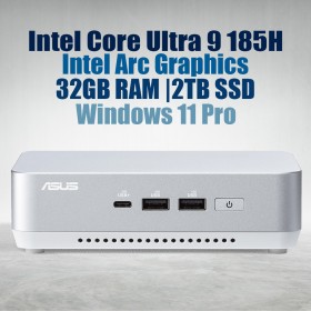 ASUS NUC 14 Pro Plus NUC14RVSU9 Core Ultra 9 185H 32GB 2TB Win11 ASUS NUC 14 Pro Plus NUC14RVSU9 Core Ultra 9 185H 32GB 2TB Win11