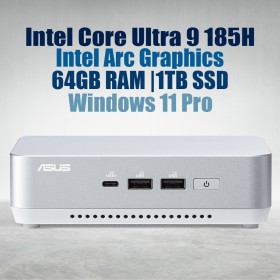 ASUS NUC 14 Pro Plus NUC14RVSU9 Core Ultra 9 185H 64GB 1TB Win11 ASUS NUC 14 Pro Plus NUC14RVSU9 Core Ultra 9 185H 64GB 1TB Win11