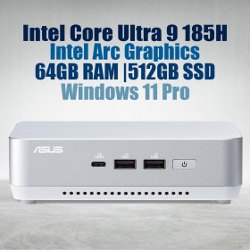 ASUS NUC 14 Pro Plus NUC14RVSU9 Core Ultra 9 185H 64GB 512GB Win11 ASUS NUC 14 Pro Plus NUC14RVSU9 Core Ultra 9 185H 64GB 512GB Win11