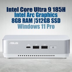ASUS NUC 14 Pro Plus NUC14RVSU9 Core Ultra 9 185H 8GB 512GB Win11