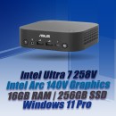 ASUS NUC 14 Pro AI Mini PC with Core Ultra 7, 250GB SSD, Windows 11, Wi-Fi 7, Copilot+, and Thunderbolt 4 ASUS NUC 14 Pro AI Mini PC with Core Ultra 7, 250GB SSD, Windows 11, Wi-Fi 7, Copilot+, and Thunderbolt 4