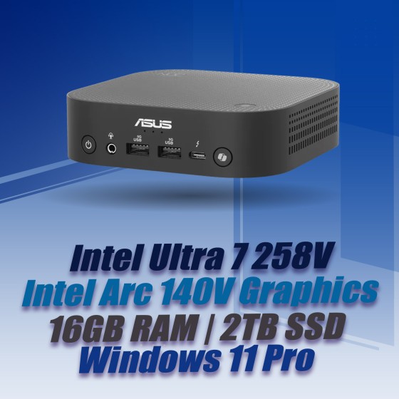 ASUS NUC 14 Pro AI Mini PC with Core Ultra 7, 2TB SSD, Windows 11, Wi-Fi 7, Copilot+, and Thunderbolt 4 ASUS NUC 14 Pro AI Mini PC with Core Ultra 7, 2TB SSD, Windows 11, Wi-Fi 7, Copilot+, and Thunderbolt 4