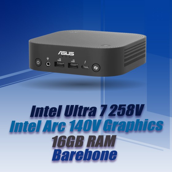 ASUS NUC 14 Pro AI Mini PC with Intel Core Ultra 7, Arc Graphics, LPDDR5x RAM, Copilot+, Wi-Fi 7, and Thunderbolt 4 ASUS NUC 14 Pro AI Mini PC with Intel Core Ultra 7, Arc Graphics, LPDDR5x RAM, Copilot+, Wi-Fi 7, and Thunderbolt 4