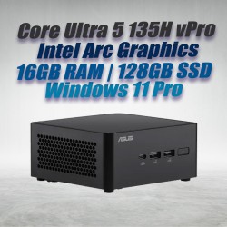 ASUS NUC 14 vPro NUC14RVHV5 Core Ultra 5 135H 16GB 128GB Win11 ASUS NUC 14 vPro NUC14RVHV5 Core Ultra 5 135H 16GB 128GB Win11