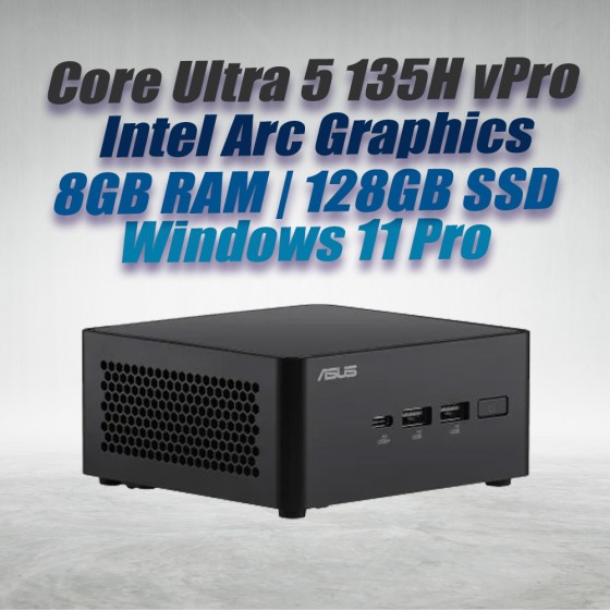 ASUS NUC 14 vPro NUC14RVHV5 Core Ultra 5 135H 8GB 128GB Win11 ASUS NUC 14 vPro NUC14RVHV5 Core Ultra 5 135H 8GB 128GB Win11