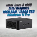 ASUS NUC 14 Pro NUC14RVHI3 Core 3 100U 16GB 128GB Win11 ASUS NUC 14 Pro NUC14RVHI3 Core 3 100U 16GB 128GB Win11