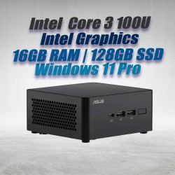 ASUS NUC 14 Pro NUC14RVHI3 Core 3 100U 16GB 128GB Win11 ASUS NUC 14 Pro NUC14RVHI3 Core 3 100U 16GB 128GB Win11