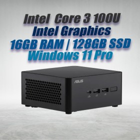 ASUS NUC 14 Pro NUC14RVHI3 Core 3 100U 16GB 128GB Win11 ASUS NUC 14 Pro NUC14RVHI3 Core 3 100U 16GB 128GB Win11