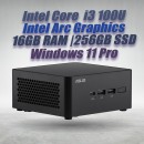 ASUS NUC 14 Pro NUC14RVHI3 Core 3 100U 16GB 256GB Win11