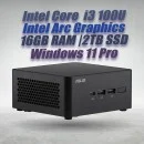 ASUS NUC 14 Pro NUC14RVHI3 Core 3 100U 16GB 2TB Win11