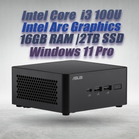 ASUS NUC 14 Pro NUC14RVHI3 Core 3 100U 16GB 2TB Win11 ASUS NUC 14 Pro NUC14RVHI3 Core 3 100U 16GB 2TB Win11