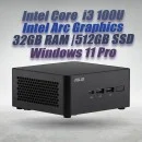 ASUS NUC 14 Pro NUC14RVHI3 Core 3 100U 32GB 512GB  Win11