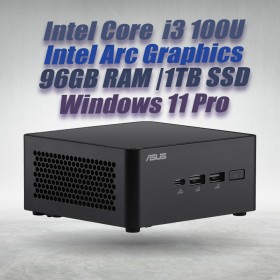 ASUS NUC 14 Pro NUC14RVHI3 Core 3 100U 96GB 1TB Win11 ASUS NUC 14 Pro NUC14RVHI3 Core 3 100U 96GB 1TB Win11