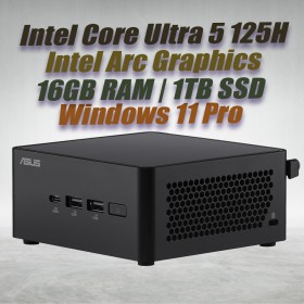 ASUS NUC 14 Pro NUC14RVHU5 Core Ultra 5 125H 16GB 1TB Win11 ASUS NUC 14 Pro NUC14RVHU5 Core Ultra 5 125H 16GB 1TB Win11