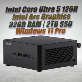 ASUS NUC 14 Pro NUC14RVHU5 Core Ultra 5 125H 32GB 2TB Win11 ASUS NUC 14 Pro NUC14RVHU5 Core Ultra 5 125H 32GB 2TB Win11