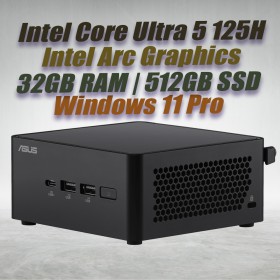 ASUS NUC 14 Pro NUC14RVHU5 Core Ultra 5 125H 32GB 512GB Win11 ASUS NUC 14 Pro NUC14RVHU5 Core Ultra 5 125H 32GB 512GB Win11