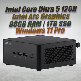 ASUS NUC 14 Pro NUC14RVHU5 Core Ultra 5 125H 96GB 1TB Win11 ASUS NUC 14 Pro NUC14RVHU5 Core Ultra 5 125H 96GB 1TB Win11