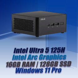 ASUS NUC 14 Pro NUC14RVHU5 Core Ultra 5 125H 16GB 128GB Win11 ASUS NUC 14 Pro NUC14RVHU5 Core Ultra 5 125H 16GB 128GB Win11