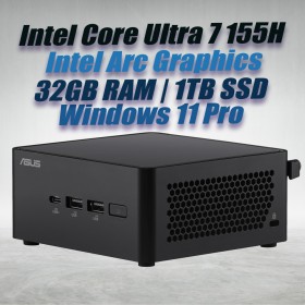 ASUS NUC 14 Pro NUC14RVHU7 Core Ultra 7 155H 32GB 1TB Win11 ASUS NUC 14 Pro NUC14RVHU7 Core Ultra 7 155H 32GB 1TB Win11