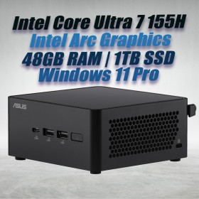 ASUS NUC 14 Pro NUC14RVHU7 Core Ultra 7 155H 48GB 1TB Win11 ASUS NUC 14 Pro NUC14RVHU7 Core Ultra 7 155H 48GB 1TB Win11