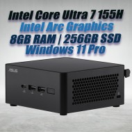ASUS NUC 14 Pro NUC14RVHU7 Core Ultra 7 155H 8GB 256GB