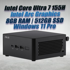 ASUS NUC 14 Pro NUC14RVHU7 Core Ultra 7 155H 8GB 512GB Win11 ASUS NUC 14 Pro NUC14RVHU7 Core Ultra 7 155H 8GB 512GB Win11