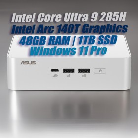 ASUS NUC 15 Pro Plus NUC15CRSU9 Core Ultra 9 285H 48GB 1TB Win11 Mini PC ASUS NUC 15 Pro Plus NUC15CRSU9 Core Ultra 9 285H 48GB 1TB Win11 Mini PC