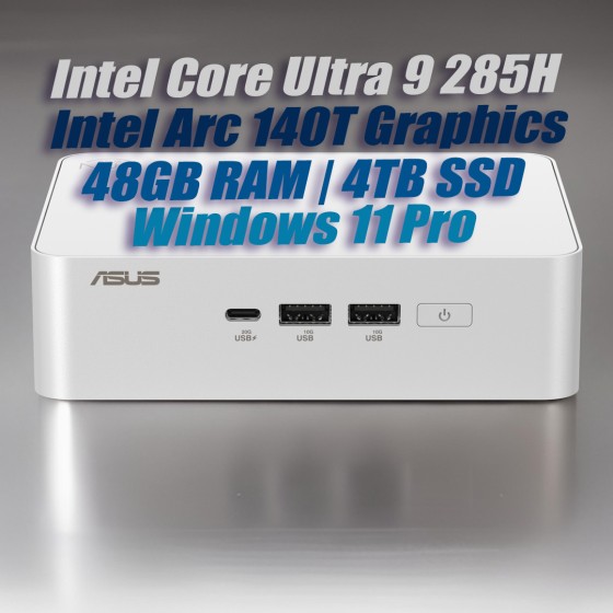 ASUS NUC 15 Pro Plus NUC15CRSU9 Core Ultra 9 285H 48GB 4TB Win11