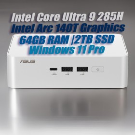 ASUS NUC 15 Pro Plus NUC15CRSU9 Core Ultra 9 285H 64GB 2TB Win11 Mini PC