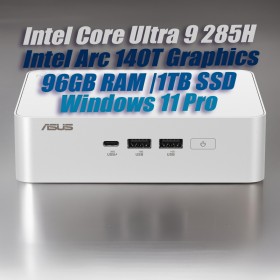 ASUS NUC 15 Pro Plus NUC15CRSU9 Core Ultra 9 285H 96GB 1TB Win11 Mini PC
