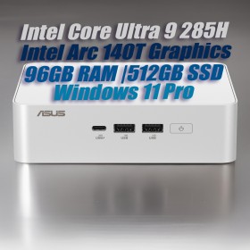 ASUS NUC 15 Pro Plus NUC15CRSU9 Core Ultra 9 285H 96GB 500GB Win11 Mini PC