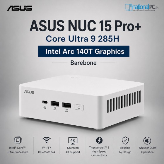 ASUS NUC 15 Pro Plus NUC15CRSU9 barebone mini PC