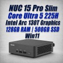 ASUS NUC 15 Pro Slim NUC15CRKU5 Mini PC ASUS NUC 15 Pro Slim NUC15CRKU5 Core Ultra 5 225H 128GB 500GB Win11 Mini PC