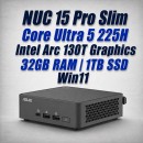 ASUS NUC 15 Pro Slim NUC15CRKU5 Mini PC ASUS NUC 15 Pro Slim NUC15CRKU5 Core Ultra 5 225H 32GB 1TB Win11 Mini PC