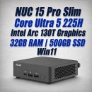 ASUS NUC 15 Pro Slim NUC15CRKU5 Mini PC ASUS NUC 15 Pro Slim NUC15CRKU5 Core Ultra 5 225H 32GB 500GB Win11 Mini PC