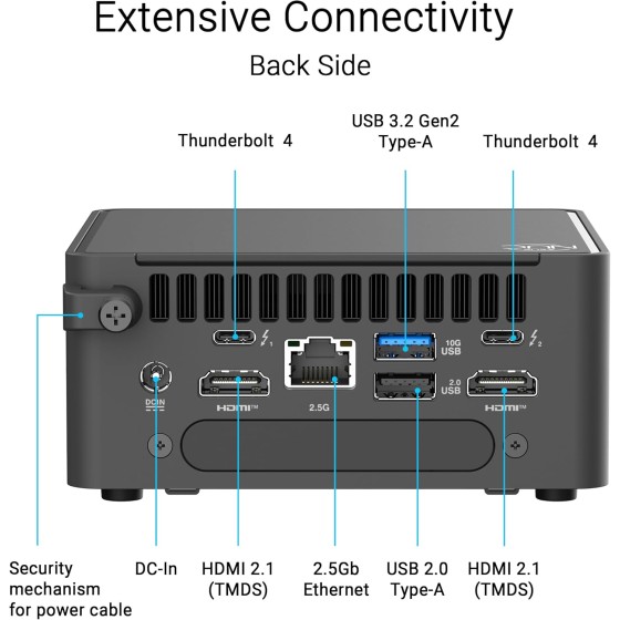 ASUS NUC 15 Pro NUC15CRHU7 Core Ultra 7 255H 48GB 2TB Win11 ASUS NUC 15 Pro NUC15CRHU7 Core Ultra 7 255H 48GB 2TB Win11