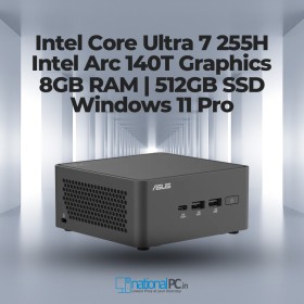 ASUS NUC 15 Pro NUC15CRHU7 Core Ultra 7 255H 8GB 500GB Win11