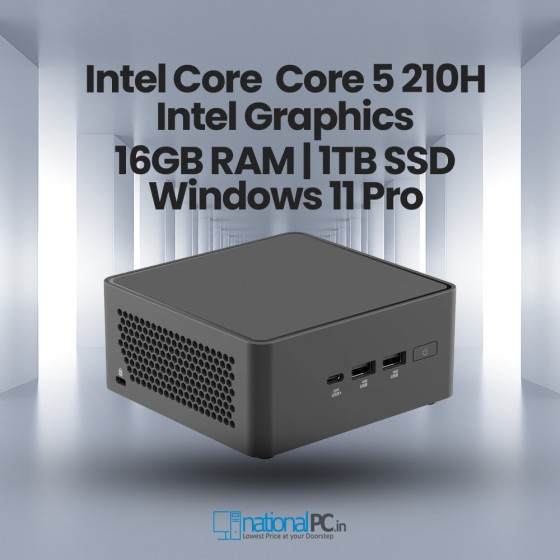 ASUS NUC 15 Pro NUC15CRHC5 Core 5 210H 16GB 1TB Win11