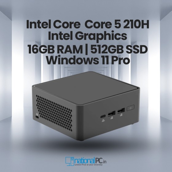 ASUS NUC 15 Pro NUC15CRHC5 Core 5 210H 16GB 500GB Win11