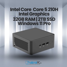 ASUS NUC 15 Pro NUC15CRHC5 Core 5 210H 32GB 2TB Win11 ASUS NUC 15 Pro NUC15CRHC5 Core 5 210H 32GB 2TB Win11