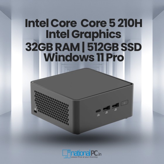 ASUS NUC 15 Pro NUC15CRHC5 Core 5 210H 32GB 500GB Win11