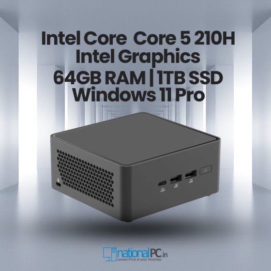 ASUS NUC 15 Pro NUC15CRHC5 Core 5 210H 64GB 1TB Win11