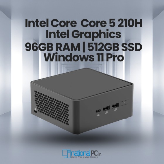 ASUS NUC 15 Pro NUC15CRHC5 Core 5 210H 96GB 500GB Win11