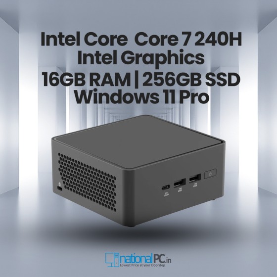 ASUS NUC 15 Pro NUC15CRHC7 Core 7 240H 16GB 250GB Win11 ASUS NUC 15 Pro NUC15CRHC7 Core 7 240H 16GB 250GB Win11