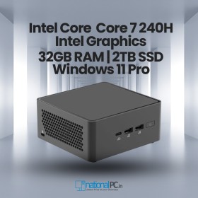 ASUS NUC 15 Pro NUC15CRHC7 Core 7 240H 32GB 2TB Win11 ASUS NUC 15 Pro NUC15CRHC7 Core 7 240H 32GB 2TB Win11