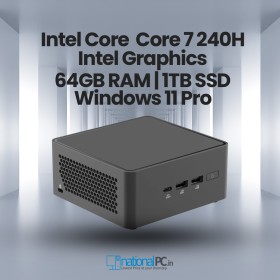 ASUS NUC 15 Pro NUC15CRHC7 Core 7 240H 64GB 1TB Win11 ASUS NUC 15 Pro NUC15CRHC7 Core 7 240H 64GB 1TB Win11