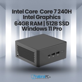 ASUS NUC 15 Pro NUC15CRHC7 Core 7 240H 64GB 500GB Win11 ASUS NUC 15 Pro NUC15CRHC7 Core 7 240H 64GB 500GB Win11